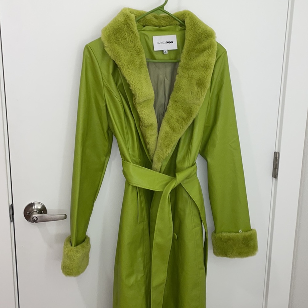 As seen on screen trench- lime